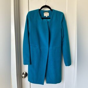 Vero Moda Cerulean Blue Wool Coat
